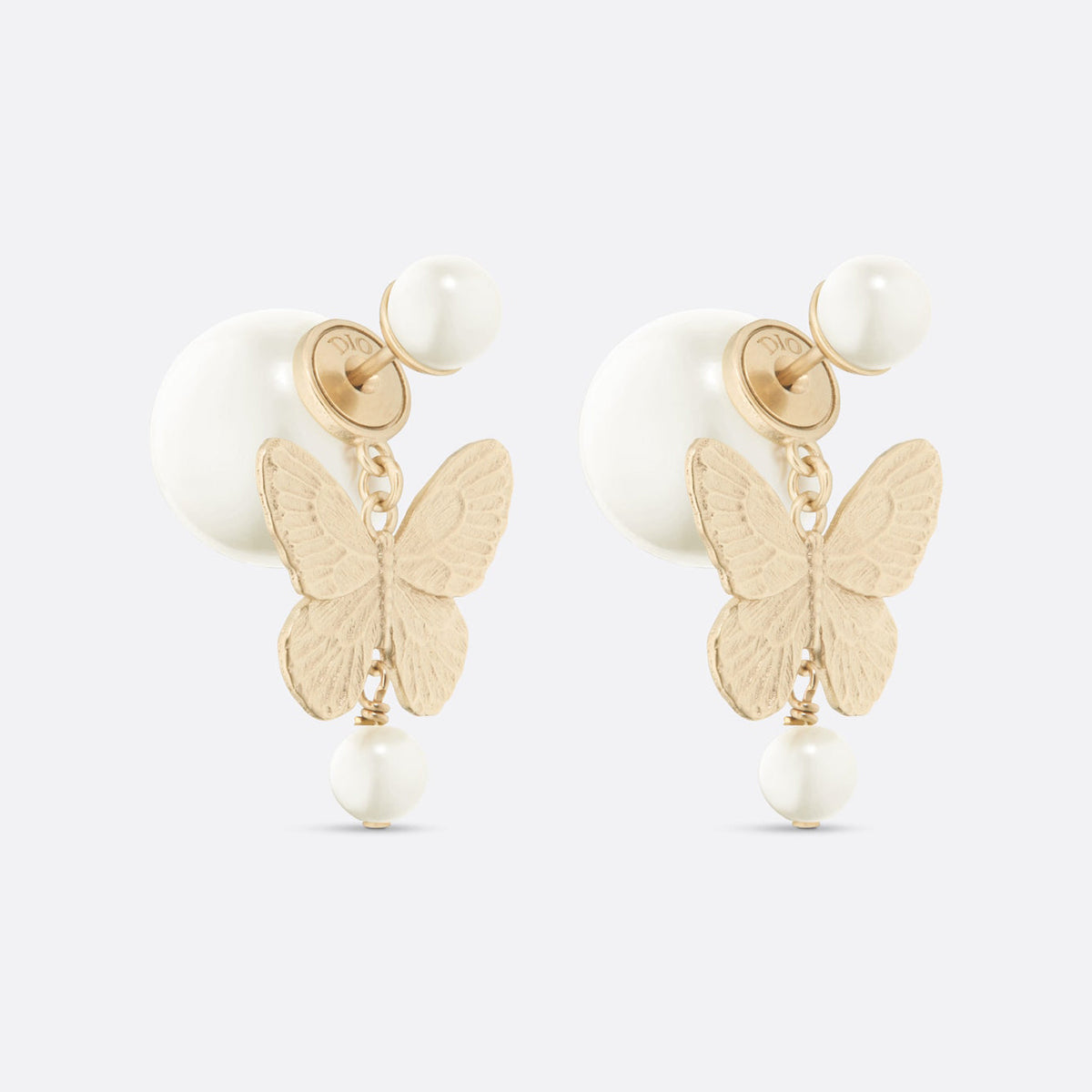 Dior Tribales Pearl 18K Gold Earrings