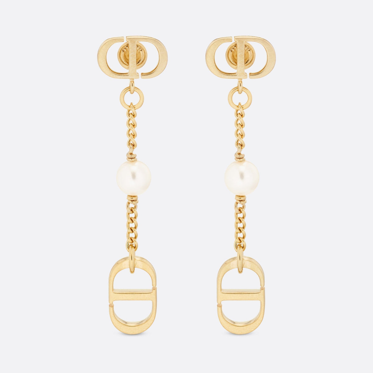 Dior 30 Montaigne 18K Gold Earrings
