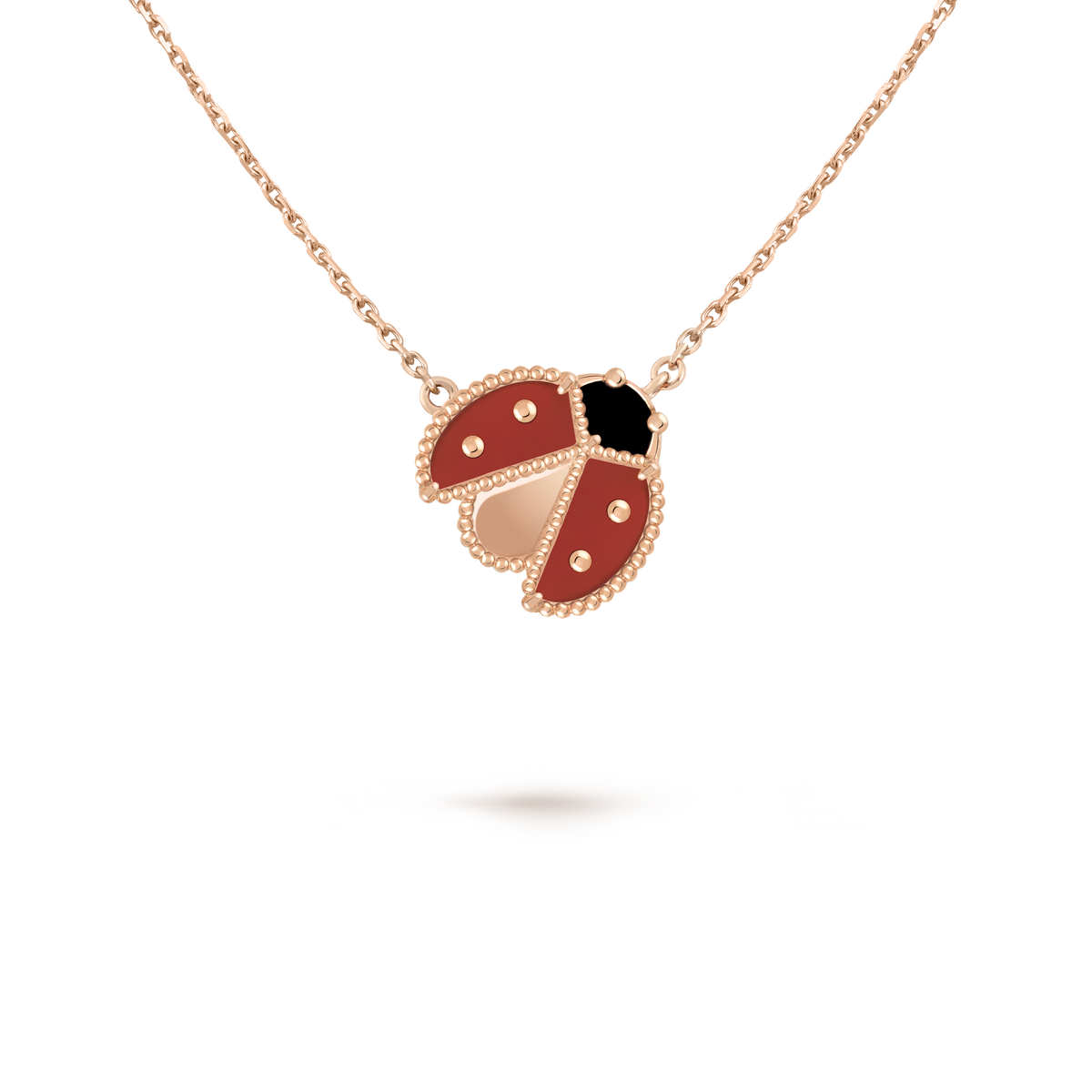 Lucky Spring Pendant 18K Gold Necklace