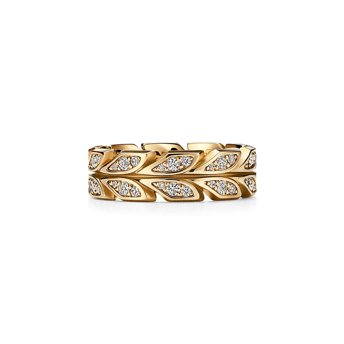 Victoria Vine 18K Yellow Gold Ring