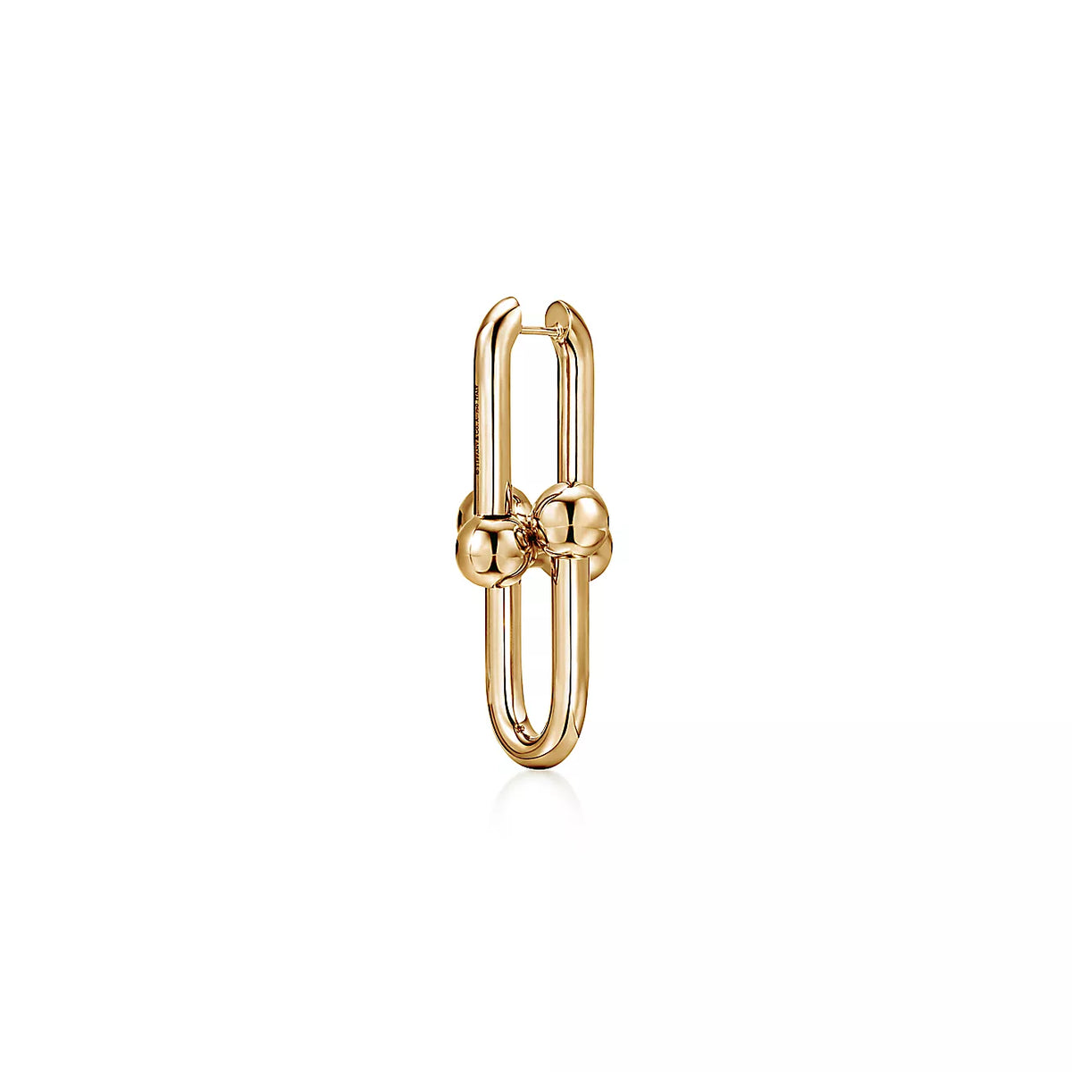 Tiffany HardWear Extra Large Link 18K Gold Earrings