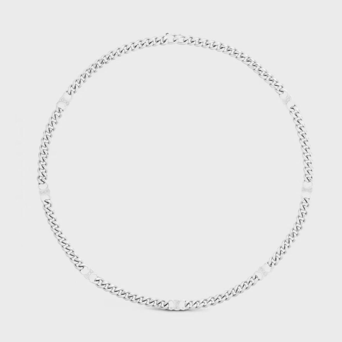 Celine Gourmette Chain 18K Gold Necklace