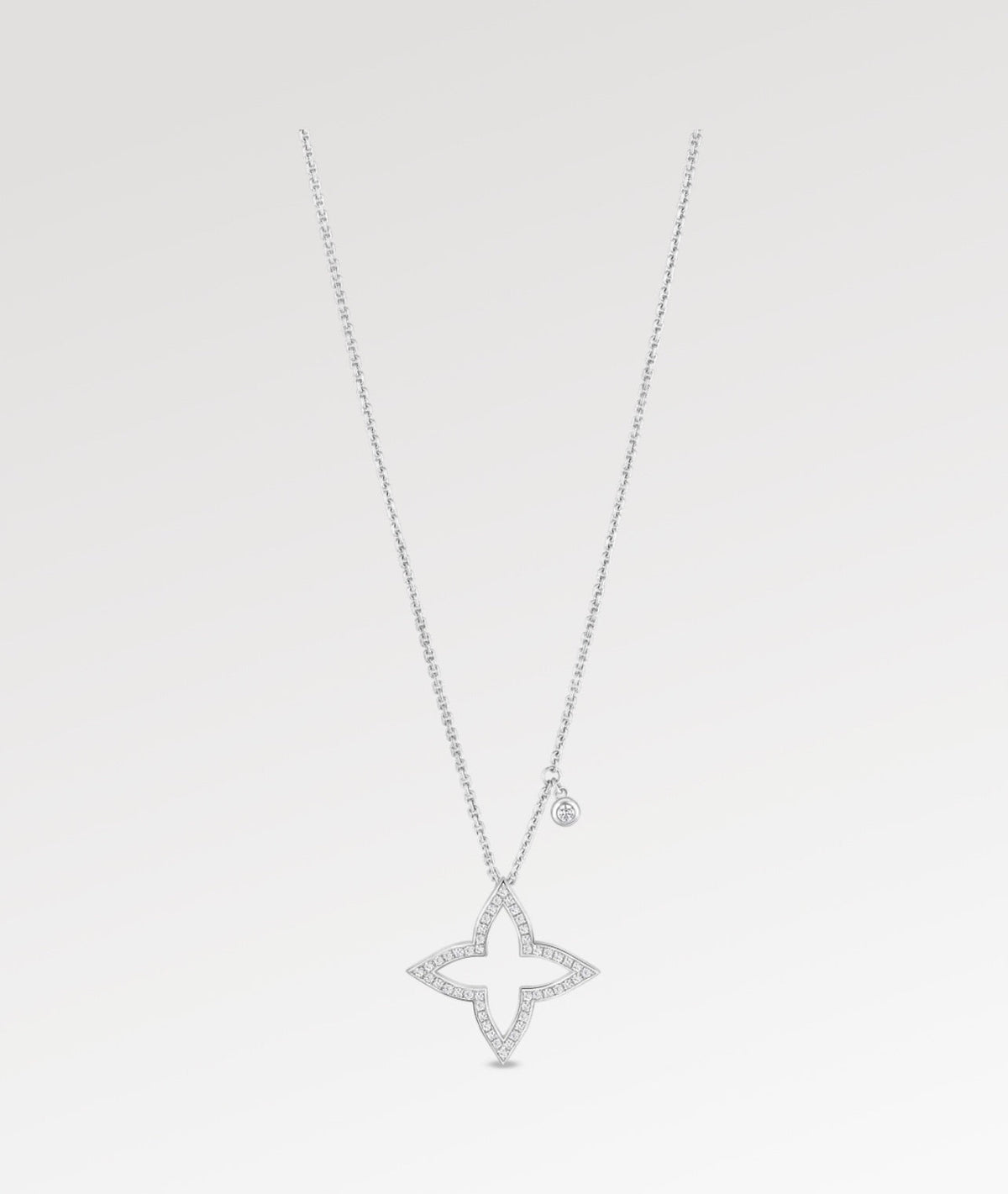 Louis Vuitton Blossom Pendant 18K Gold Necklace