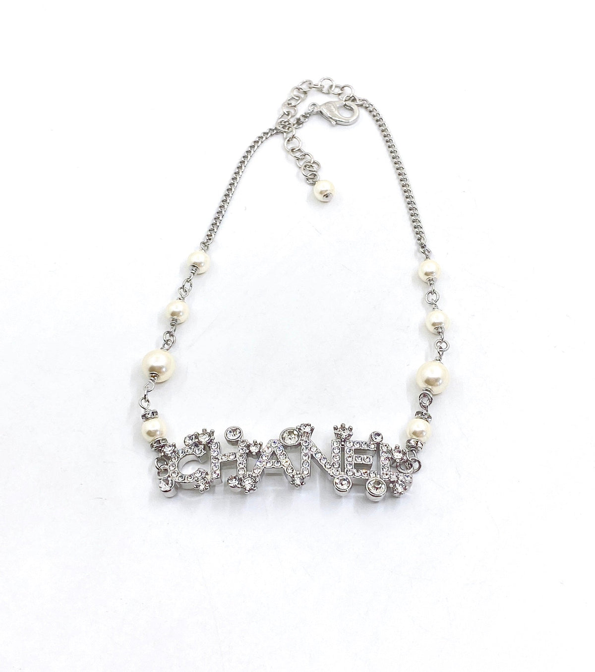 Chanel Crystals 18K Gold Necklace
